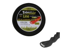 Bax E35124 Μεσινέζα Οβάλ Στριφτή Μήκους 124m και Πάχους 3.5mm