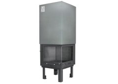 Χυτήρια Μισαηλίδη Eco T-60 Corner Ενεργειακό Τζάκι Ξύλου 13.8kW Χωρίς Πόρτα