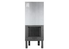 Χυτήρια Μισαηλίδη Eco T-65 Ενεργειακό Τζάκι Ξύλου 13.9kW Ίσιο με Ανοιγόμενη Πόρτα
