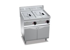 Berto's Ηλεκτρική Φριτέζα Διπλή 18kW Χωρητικότητας 2x10lt 80x70x90cm E7F10-8MS