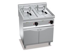 Berto's Ηλεκτρική Φριτέζα Διπλή 27kW Χωρητικότητας 2x18lt 80x71.4x90cm E7F18-8M