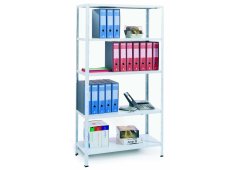 Bizzotto Scaffalature Eurokit Ραφιέρα Dexion Γαλβανιζέ με 5 Μεταλλικά Ράφια Μ100xΒ40xΥ186εκ.