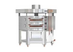 Cuppone Evolution EV835/2CD Ηλεκτρικός Φούρνος Πίτσας με Πυρότουβλα 23.6kW 144x158x77cm