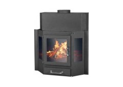 Skladova Tehnika Firebox Diplomat 21 B Ενεργειακό Τζάκι Ξύλου 18kW Πρισματικό με Πόρτα Ανοιγόμενη