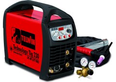 Telwin Technology Tig 230 DC-HF/LIFT Ηλεκτροκόλληση Inverter 220A (max) TIG / Ηλεκτροδίου (MMA)