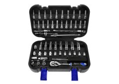 Geko Κασετίνα 1/4" με 56 τεμάχια G10153