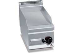 Berto's Πλατώ Ψησίματος Υγραερίου 30x60x29cm 4kW με Λεία Πλάκα G6FL3B