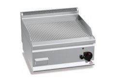 Berto's Πλατώ Ψησίματος Υγραερίου 60x60x29cm 8kW με Ραβδωτή Πλάκα G6FR6B