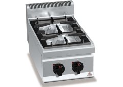 Berto's G7F2BP Εστία Υγραερίου Διπλή 10.5kW 40x70x29cm