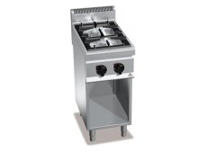 Berto's G7F2MP Εστία Υγραερίου Διπλή 14kW 40x70x90cm