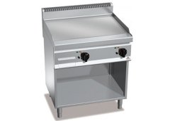 Berto's Πλατώ Ψησίματος Υγραερίου 80x70x90cm 10.8kW με Λεία Πλάκα G7FL8M-2