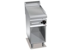 Berto's Πλατώ Ψησίματος Υγραερίου 40x70x90cm 5.4kW με Ραβδωτή Πλάκα G7FR4M