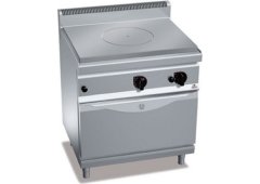 Bertos G7TP+FG TuttaPiastra Επιδαπέδια Πλάκα Ψησίματος Αερίου με Φούρνο 80x70x90cm