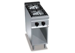 Berto's G9F2M Εστία Υγραερίου Διπλή 19kW 40x90x90cm