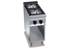 Berto's G9F2MP Εστία Υγραερίου Διπλή 24kW 40x90x90cm