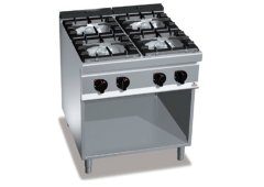 Berto's G9F4MP Εστία Υγραερίου Τετραπλή 48kW 80x90x90cm