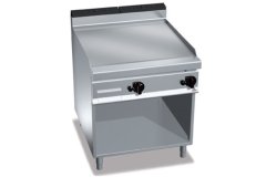 Berto's Πλατώ Ψησίματος Υγραερίου 80x90x90cm 14kW με Λεία Πλάκα G9FL8M-2