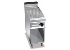 Berto's Πλατώ Ψησίματος Υγραερίου 40x90x90cm 10kW με Ραβδωτή Πλάκα G9FR4M