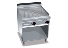 Berto's Πλατώ Ψησίματος Υγραερίου 80x90x90cm 12.6kW με Ραβδωτή Πλάκα G9FR8M-2