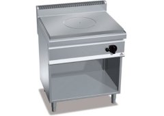 Berto's Πλατώ Ψησίματος Υγραερίου 80x90x90cm 13kW με Λεία Πλάκα G9TPM