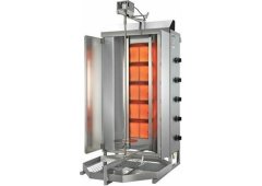 Potis Μηχανή Γύρου Υγραερίου GD 5 με Γυριέρα για 120kg
