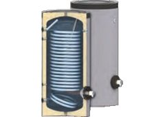 Thermostahl HPM1 500lt Boiler Λεβητοστασίου για Αντλίες θερμότητας με 1 Σερπαντίνα