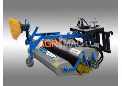 Agrimac Υδραυλική βούρτσα επαναφοράς με ελατήριο HYGIEIA H150-P