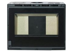 Χυτήρια Μισαηλίδη T-70 Crystal Ενεργειακό Τζάκι Κασέτα Ξύλου 12.5kW Ίσιο με Ανοιγόμενη Πόρτα