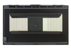 Χυτήρια Μισαηλίδη T-90 Crystal Ενεργειακό Τζάκι Κασέτα Ξύλου 14.7kW Ίσιο με Ανοιγόμενη Πόρτα