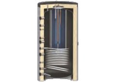 Thermostahl ITK1 1500/300lt Δοχείο Αδρανείας Tank in Tank με 1 Σερπαντίνα