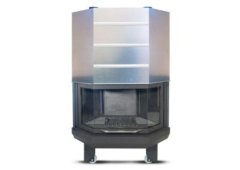 Superkamin Sener 900 Prismatic C Ενεργειακό Τζάκι 18kW Πρισματικό με Πόρτα Συρόμενη Ανοιγόμενη