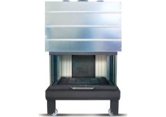 Superkamin Sener 950 Open R Ενεργειακό Τζάκι 17.5kW Τρίπλευρο με Πόρτα Συρόμενη