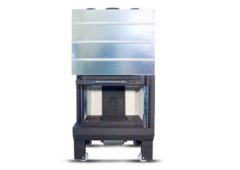 Superkamin Sener 760 Corner R Ενεργειακό Τζάκι Δεξί 16.5kW με Πόρτα Συρόμενη