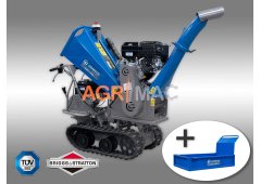 Agrimac Κλαδοτεμαχιστής βενζίνης ερπυστριοφόρος | Briggs&Stratton 15 hp KBD12-BS