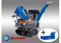 Agrimac Κλαδοτεμαχιστής βενζίνης ερπυστριοφόρος | Loncin 15hp KBD12