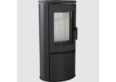 Kratki Koza AB Χαλύβδινη Ξυλόσομπα 8kW Μαύρη