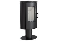 Kratki KOZA/AB/S/N/O/DR Χαλύβδινη Ξυλόσομπα 8kW Μαύρη