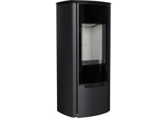 Kratki KOZA/ENYO/R Χαλύβδινη Ξυλόσομπα 6kW Μαύρη