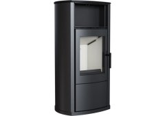 Kratki KOZA/EPSILON Χαλύβδινη Ξυλόσομπα 8kW Μαύρη