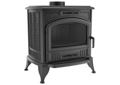 Kratki Koza K6/130 Μεταλλική Ξυλόσομπα 8kW Μαύρη
