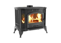 Kratki Koza K9 130 Turbofan Μεταλλική Ξυλόσομπα Αερόθερμη Μαύρη