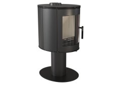 Kratki Koza Orbit Χαλύβδινη Ξυλόσομπα 7kW Μαύρη