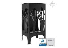 Kratki Foxtrot Tuv Επιδαπέδιο Τζάκι Βιοαιθανόλης Εξωτερικού Χώρου Μαύρο 36x31.6x70.2cm