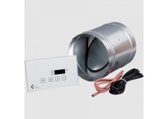 Kratki MSK/GLASS/P125 Ηλεκτρονικό Σύστημα Καύσης με Κλαπέτο Φ125