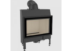 Kratki Nadia 12 Ενεργειακό Τζάκι Ξύλου 12kW Ίσιο με Ανοιγόμενη Πόρτα