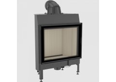 Kratki Nadia 13 Ενεργειακό Τζάκι Ξύλου 13kW Ίσιο με Ανοιγόμενη Πόρτα