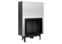 Kratki Nadia 13 G Ενεργειακό Τζάκι Ξύλου 13kW Ίσιο με Συρόμενη Πόρτα Black