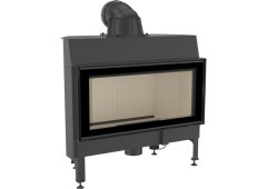 Kratki Nadia 14 Ενεργειακό Τζάκι Ξύλου 14kW Ίσιο με Ανοιγόμενη Πόρτα