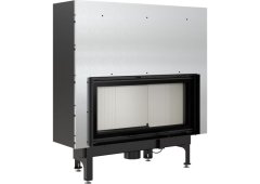 Kratki Nadia 14 Guillotine Ενεργειακό Τζάκι Ξύλου 14kW Ίσιο με Συρόμενη Πόρτα