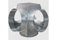 Kratki R150/4X125 Διανομέας Αέρα για Ενεργειακό Τζάκι